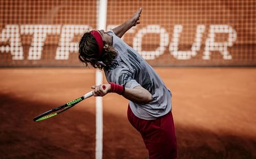 Stefanos Tsitsipas will be keen to make a statement in Hamburg ahead of next week's Roland Garros