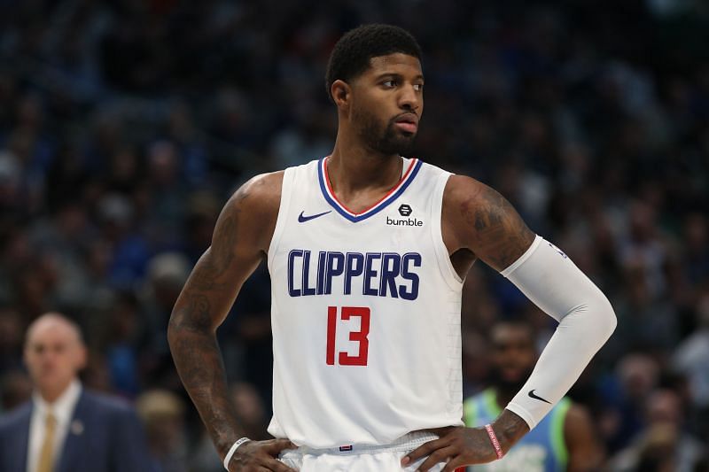 Paul George misfired for the Los Angeles Clippers in the 2020 NBA playoffs.