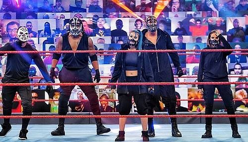 RETRIBUTION on WWE RAW