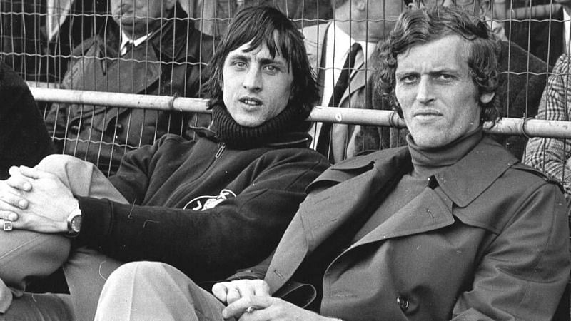 Johan Cruyff was in illustrious company at Ajax. Image Source: Ajax Daily