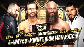 Result of the 60-minute NXT Title IronMan match revealed (Spoiler)