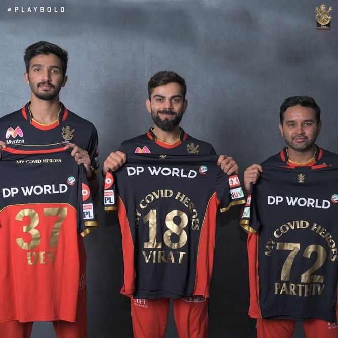 IPL 2020: RCB to don jersey with message for COVID heroes this season