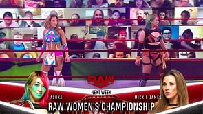 Women's Championship match set for next week's Monday Night RAW