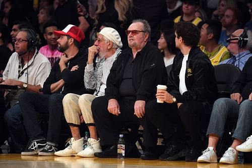 Jack Nicholson has been one of the most loyal LA Lakers fans