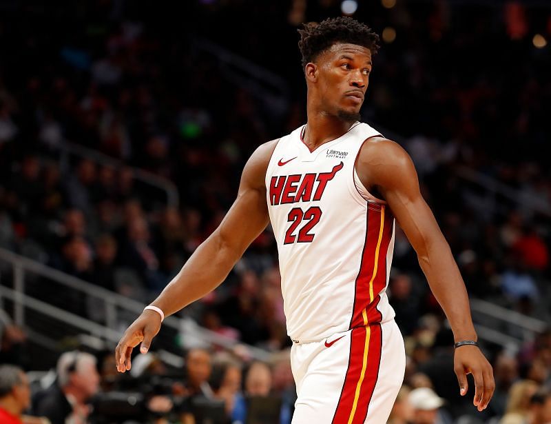 Jimmy Butler will look to lead the Miami Heat past the Boston Celtics.