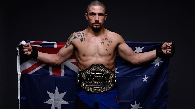 Robert Whittaker became the UFC&#039;s first Australian champion in 2017