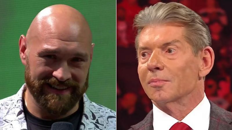 Tyson Fury and Vince McMahon
