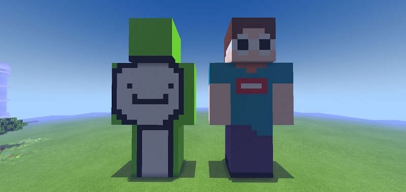 dream is my favorite minecraft, the application is called skin editor