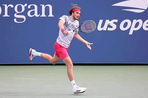 Stefanos Tsitsipas at the 2020 US Open