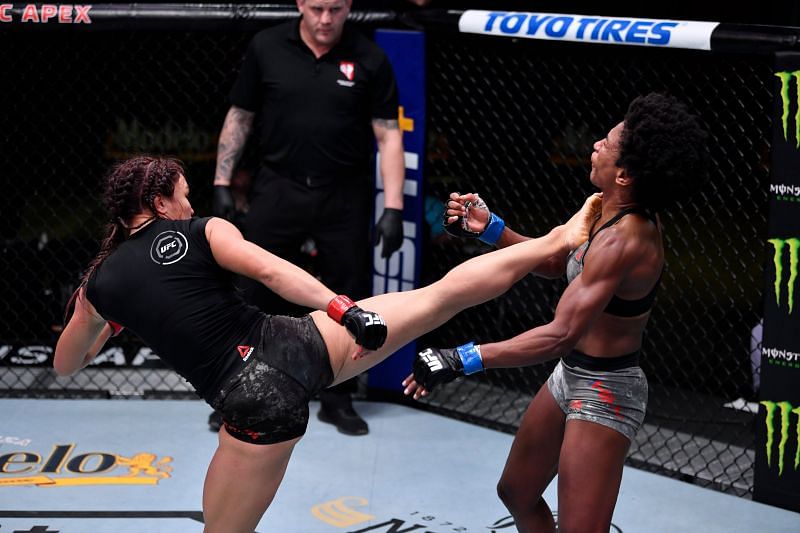 Michelle Waterson and Angela Hell went the distance in an incredible fight.