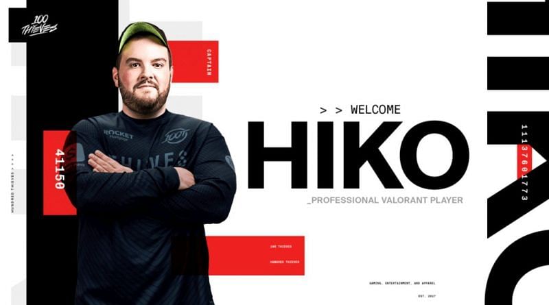 Hiko talks in-depth about the issues with the initial 100Thieves roster (image credits 100Thieves)