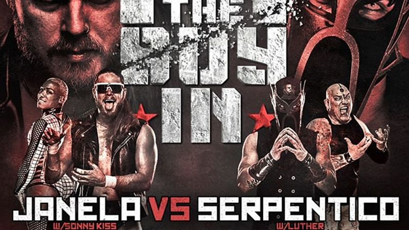 Joey Janela will meet Serpentico at the AEW All Out: Buy In pre-show