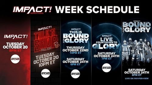 AXS TV announces the first ever Impact week for their network.