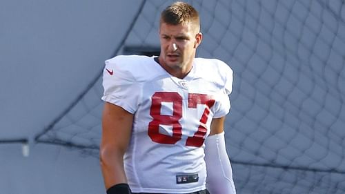 Tampa Bay Buccaneers star Rob Gronkowski