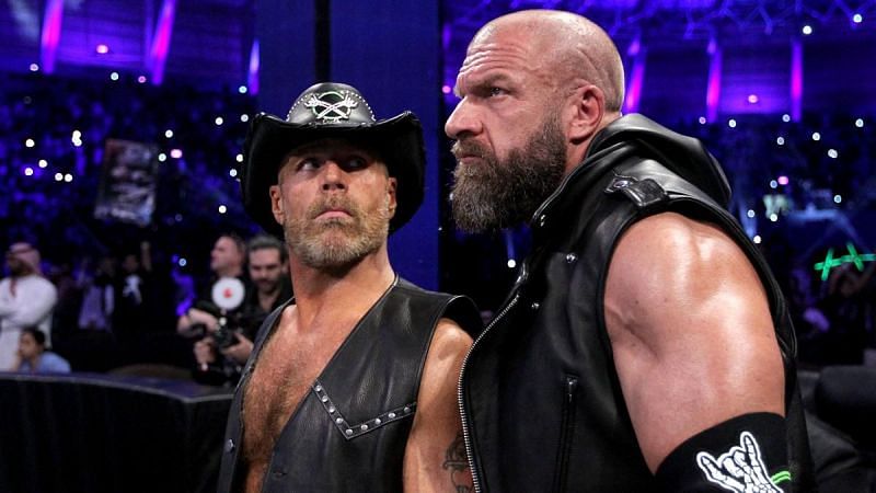 Shawn Michaels made a one-off return to the ring in 2018