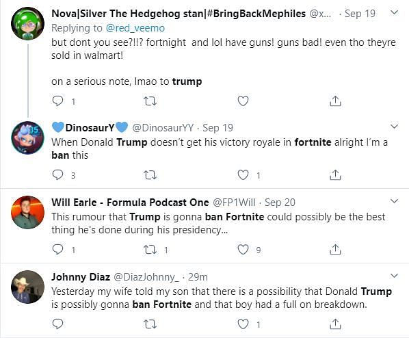 Trump Banning Fortnite In The United States Could Spell Doom For The 100 Man Battle Royale Game - roblox for trump lmao trump