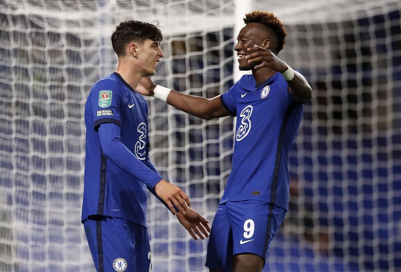 Kai Havertz scored his first three Chelsea goals against Barnsley in midweek