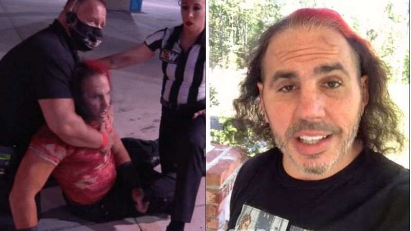 Matt Hardy took a scary bump at All Out.