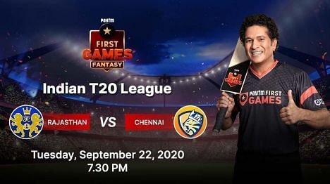 Rajasthan v Chennai Paytm Fantasy Predictions