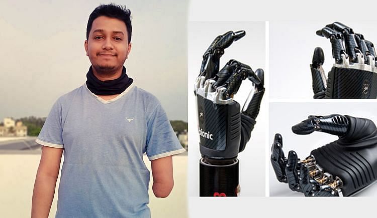 BionicGamer (Tanmay Chavan) is crowdfunding a bionic arm (Image Credits: Bionic Gamer)