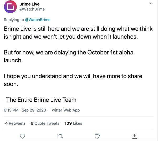 Recently Announced via the @WatchBrime Twitter