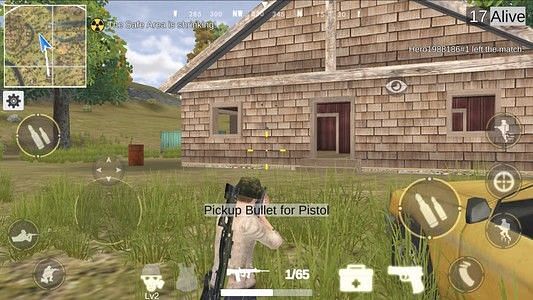 Battle Royale 3D - Warrior63 is available on Google Play Store (Image credit: Uptodown)