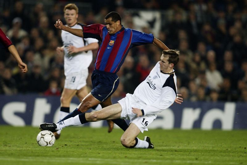 Rivaldo was a key player for Barcelona back in the day