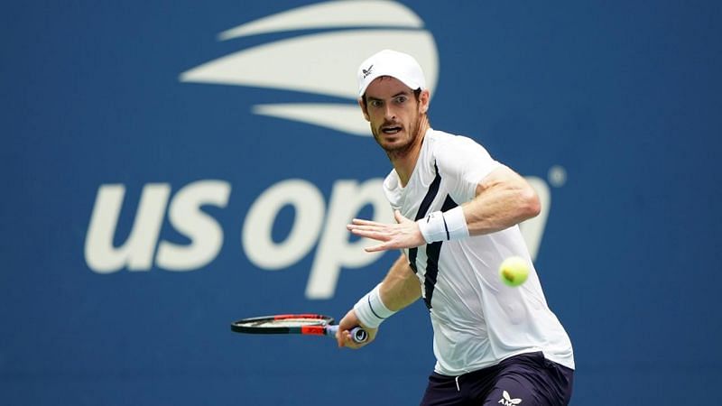 Andy Murray at the 2020 US Open