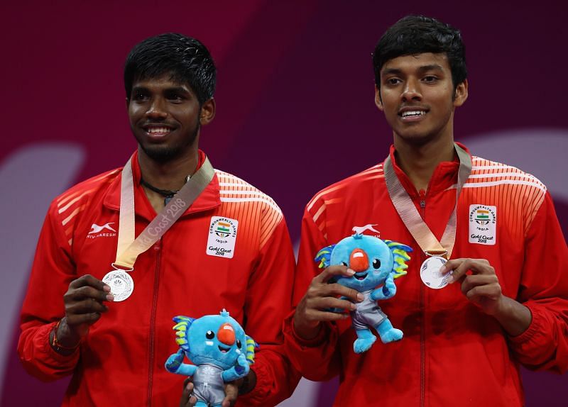 Chirag Shetty and Satwiksairaj Rankireddy won the silver medal at the 2018 Commonwealth Games.