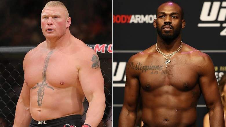 Brock Lesnar vs Jon Jones is a possibility 