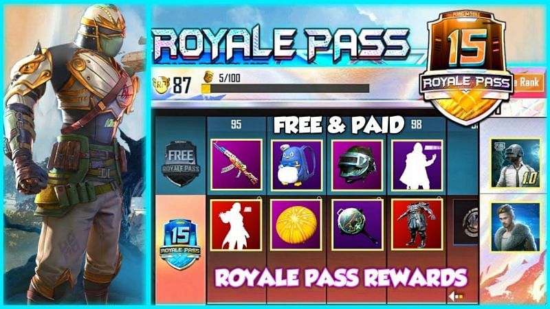 The PUBG Mobile Season 15 Royale Pass (Image Credits: Stan Go YouTube)