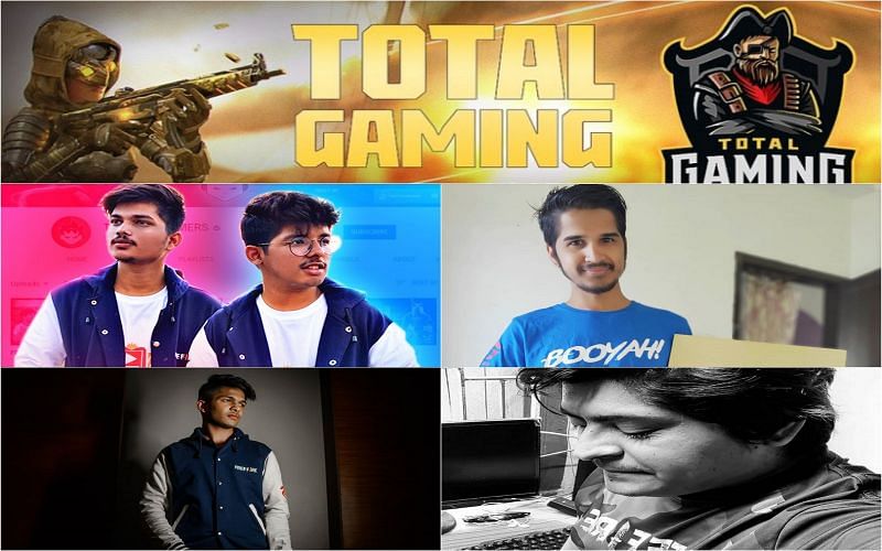 gaming youtubers collage