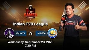 IPL 2020: Kolkata v Mumbai - Paytm First Games Fantasy Prediction