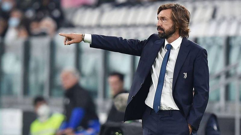 Juventus manager Andrea Pirlo