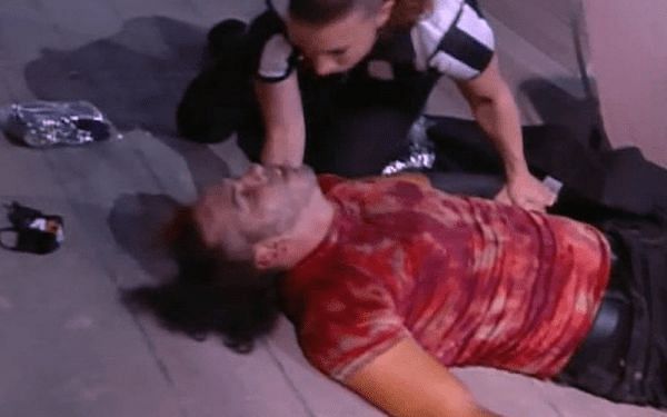 Is Hardy out for the count? (Pic Source: AEW)