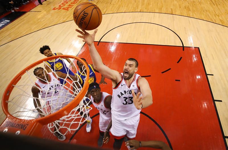 Gasol played g against GSW in the 2019 NBA Finals.