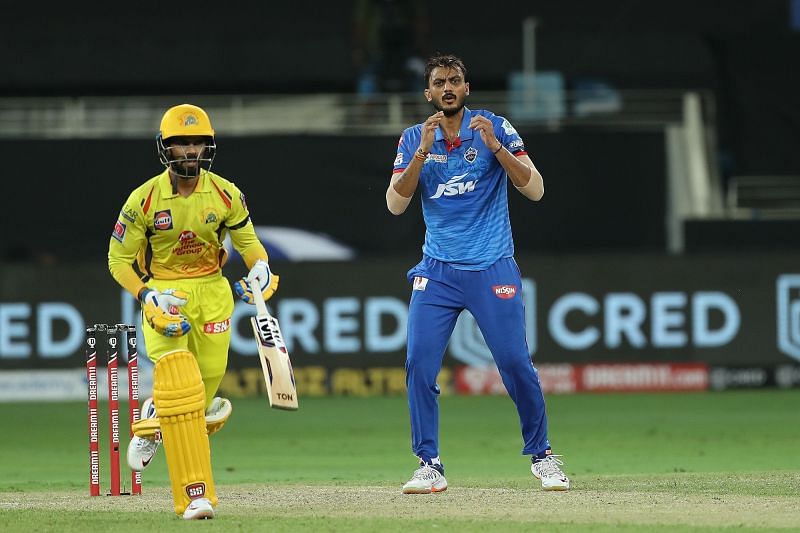 Axar Patel has conceded only 32 runs in his 8 IPL 2020 overs [PC: iplt20.com]
