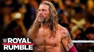 Edge at WWE Royal Rumble 2020.