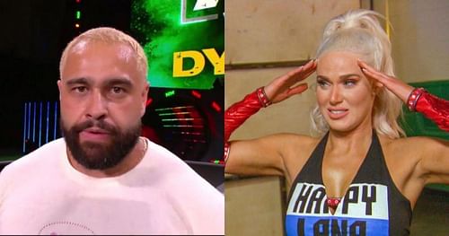 Miro, FKA Rusev, and Lana.