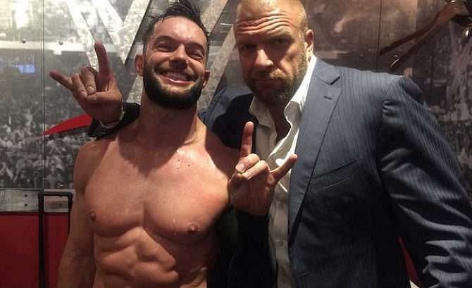 Finn Balor and Triple H