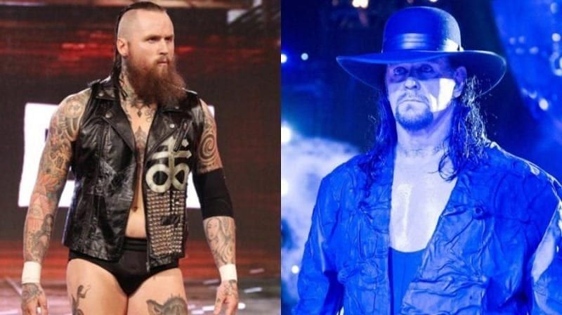 Aleister Black and The Undertaker