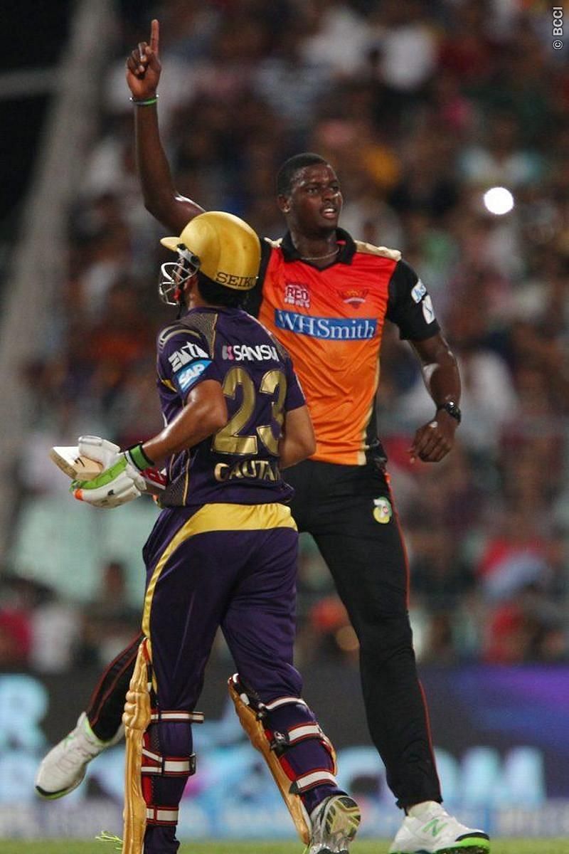 Jason Holder has scored 38 runs and picked five wickets in 11 IPL matches (Image Credits: IPLT20.com)