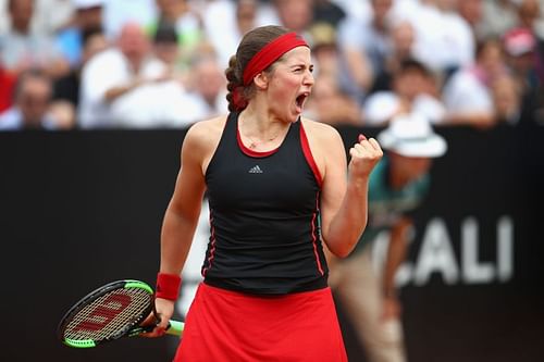 Jelena Ostapenko faces Nao Hibino in the Strasbourg QF