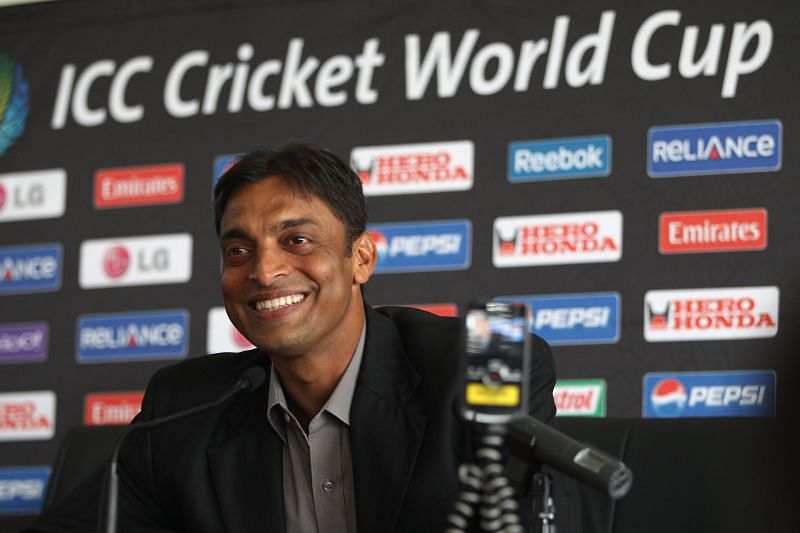 Shoaib Akhtar announced his retirement during the 2011 World Cup