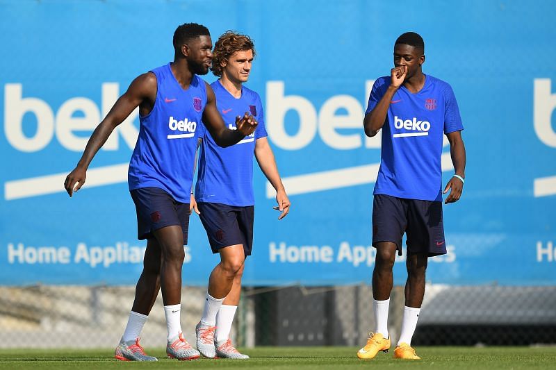 Arsenal are on high alert as Barcelona are considering allowing Samuel Umtiti to leave on a free transfer.