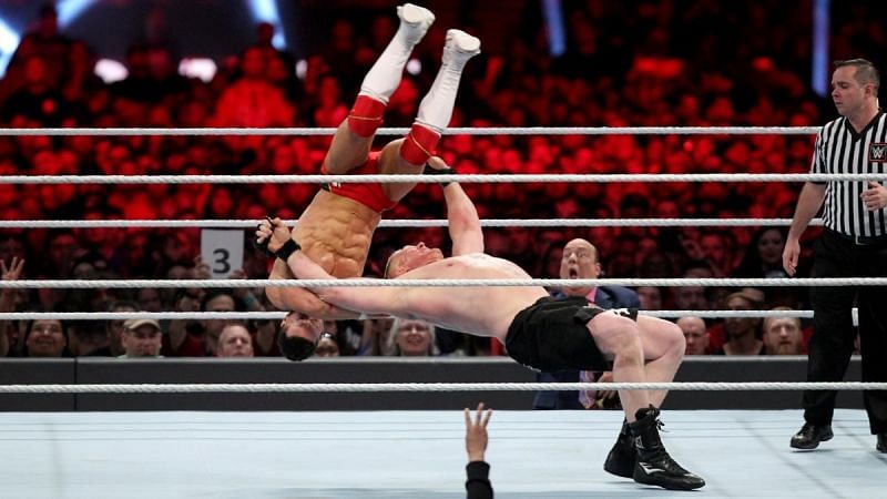 Brock Lesnar defeated Finn Balor at the 2019 Royal Rumble