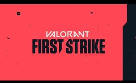 Riot Games announces an official Valorant tournament named "First Strike"