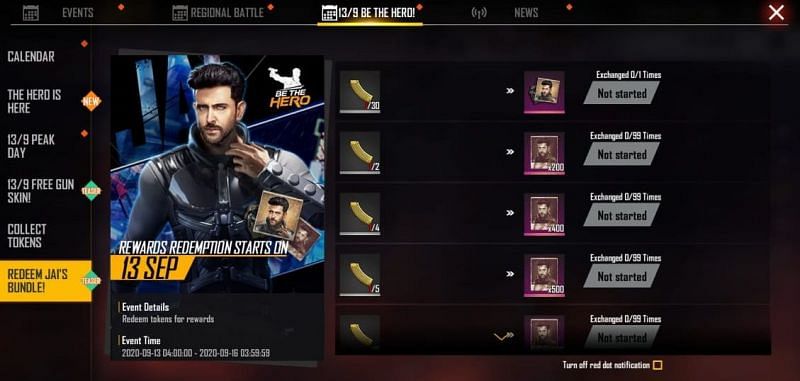 Be The Hero Event In Free Fire All You Need To Know About The Jai Character Event