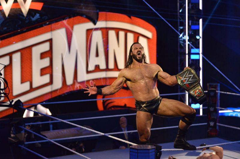 Drew McIntyre captured his first WWE Championship at WrestleMania 36