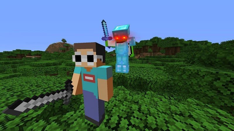 Minecraft Manhunt (Image credits: Dream, Youtube)